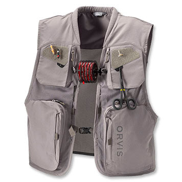 Orvis Clearwater Mesh Vest Storm Gray Large