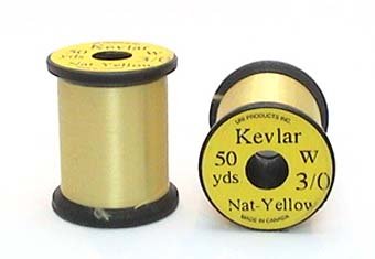 Uni-Kevlar Natural Yellow 3/0 50yd