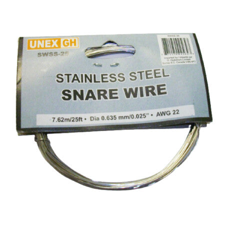 Unex Stainless Steel Wire 25ft