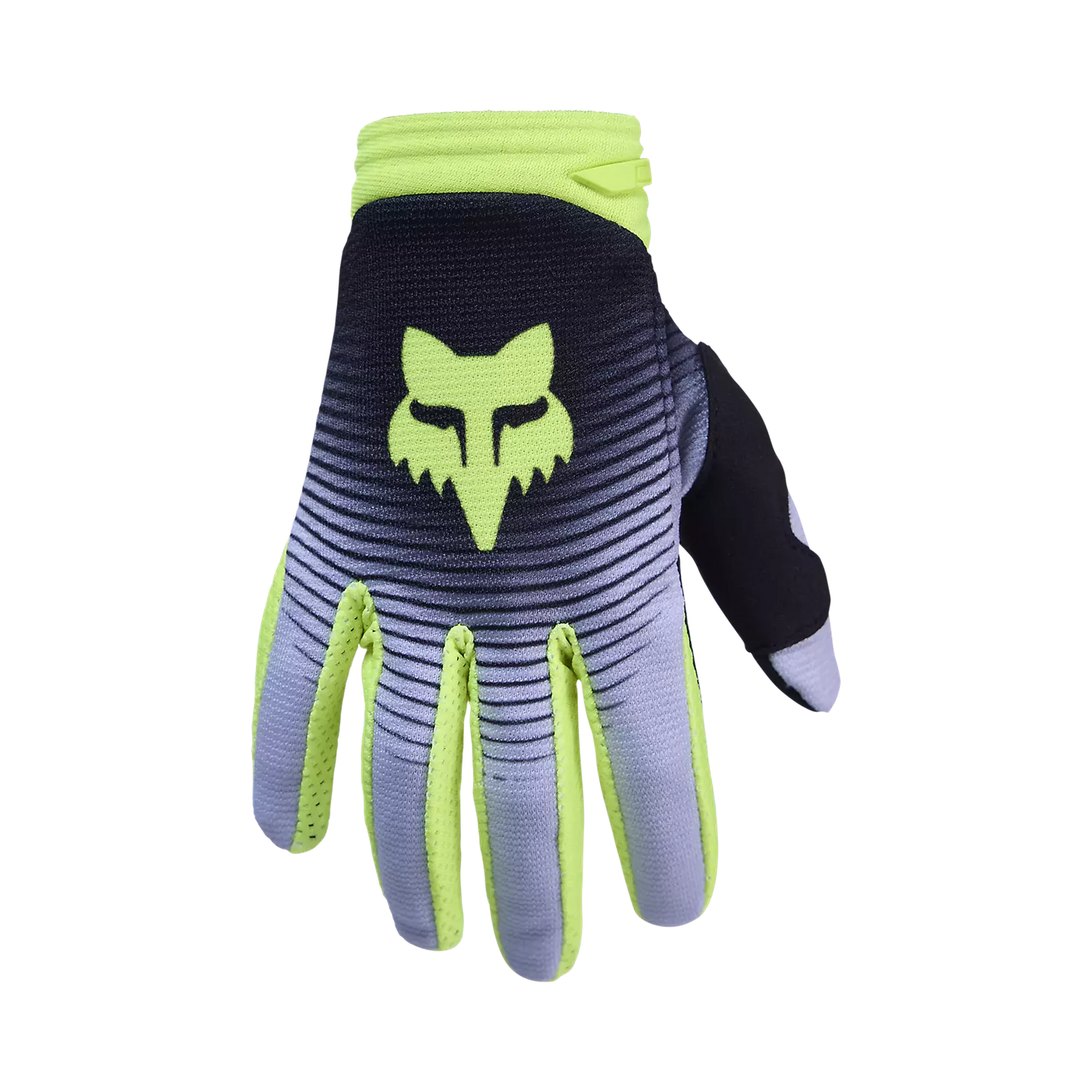 Fox 180 Collect Glove Youth's Grey and Yellow Size L