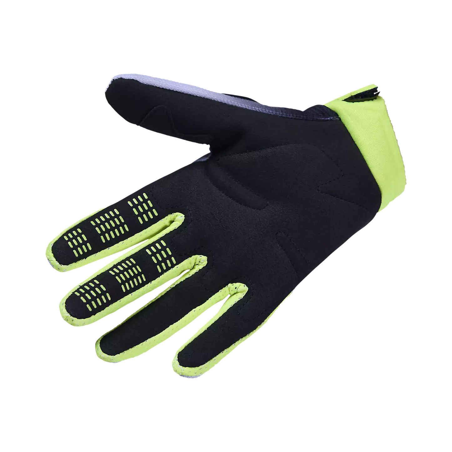 Fox 180 Collect Glove Youth's Grey and Yellow Size L