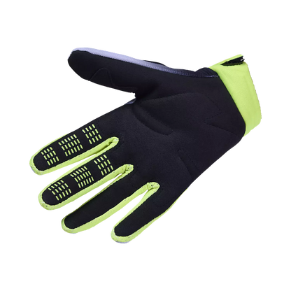 Fox 180 Collect Glove Youth's Grey and Yellow Size L