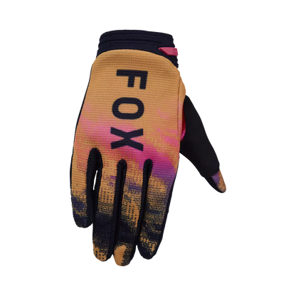 Fox 180 Kairos Gloves Youth's Tangerine Size S