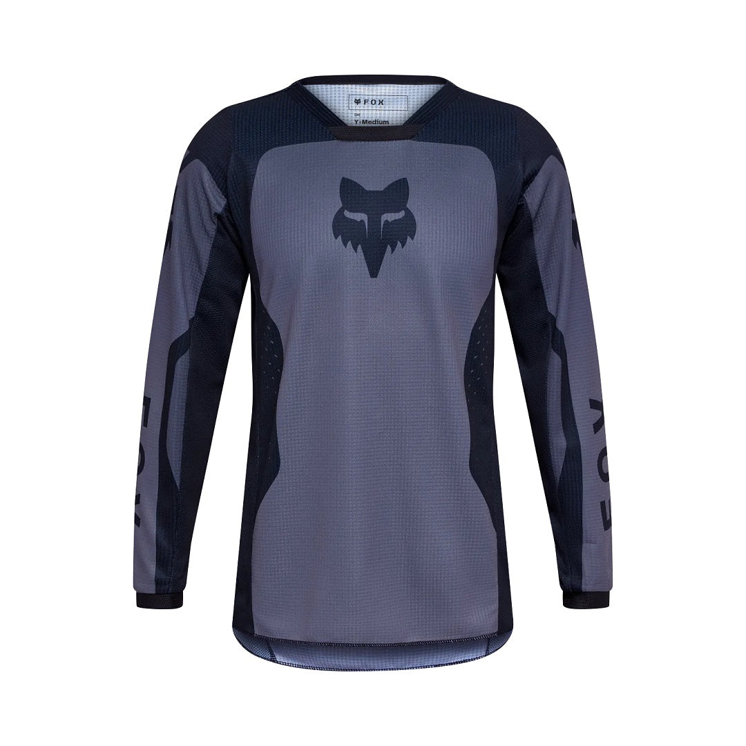 Fox 180 Shield Jersey Youth's Black Size L