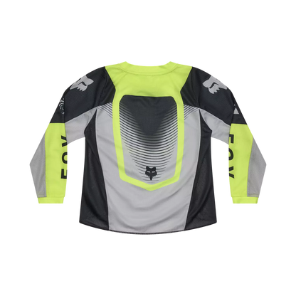 Fox 180 Collect Jersey Kids' Grey and Yellow Size M