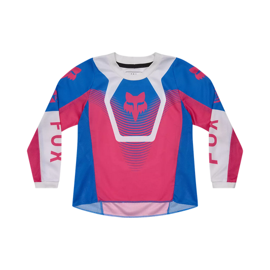 Fox  180 Collect Jersey Kids' Blue and Pink Size S