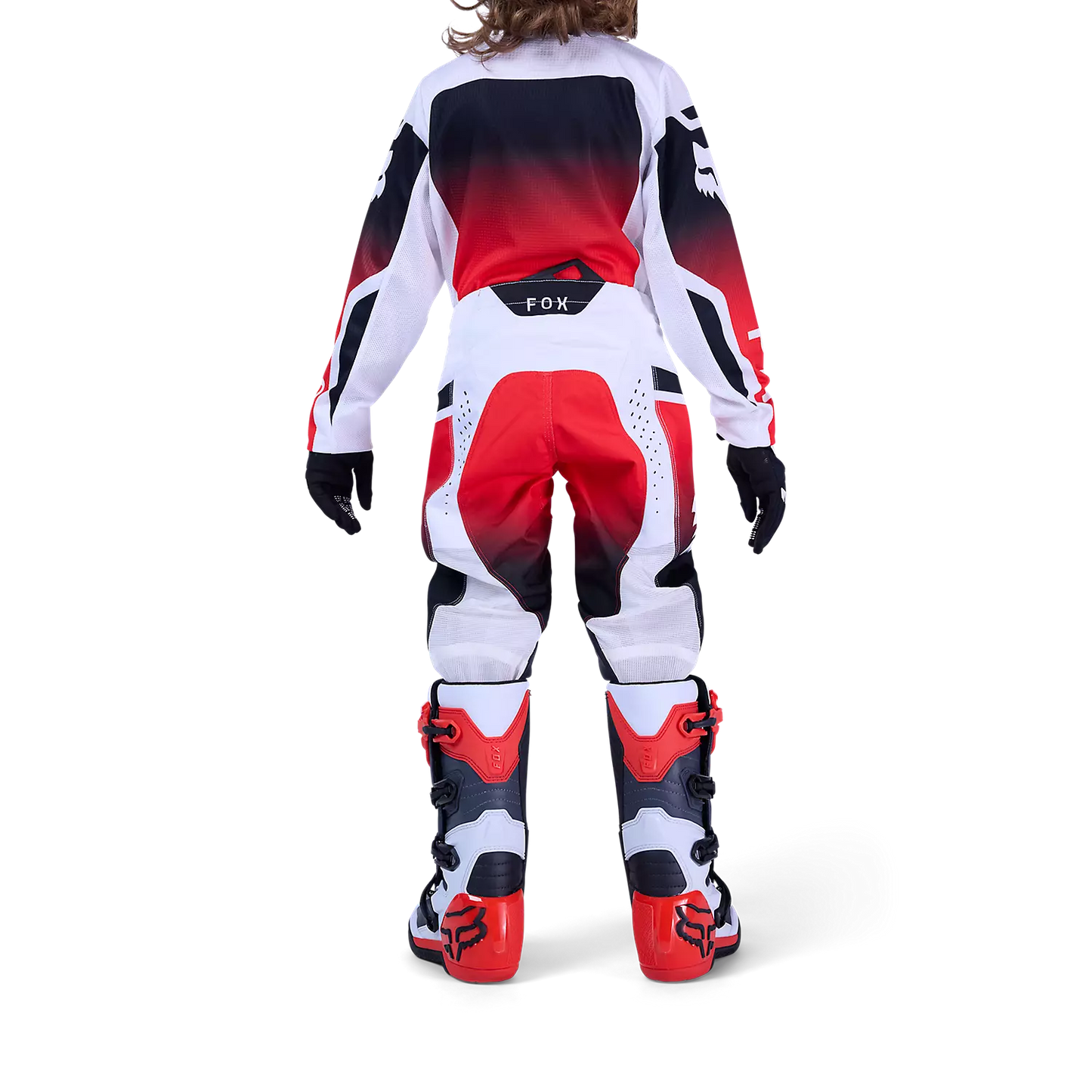 Fox 180 Shield Pants Youth's Fluorescent Red Size 24