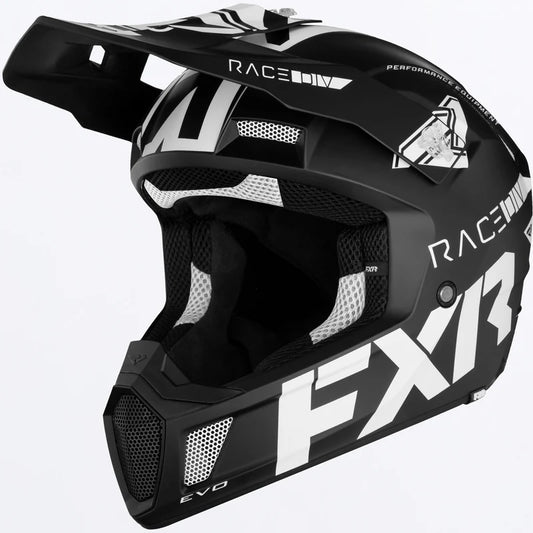 FXR Clutch Evo Helmet White Size L