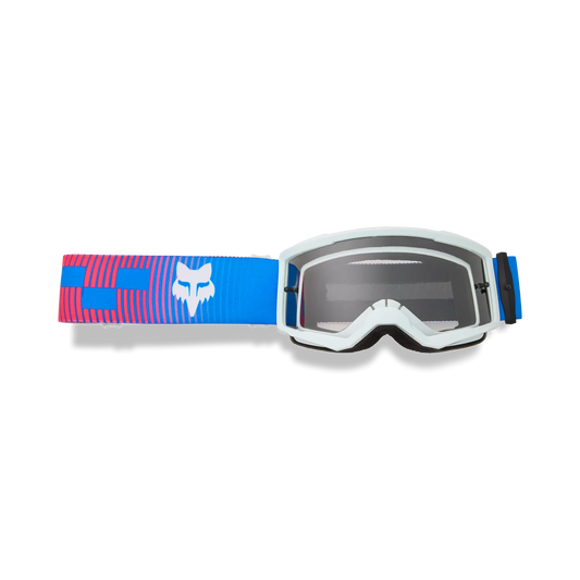 Fox Main Collect Youth's Mirrored Lens Goggles Blue and Pink