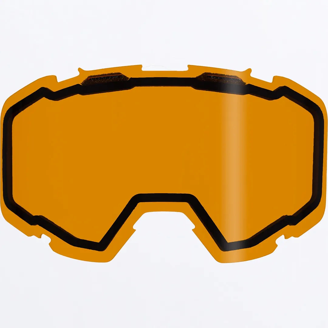 FXR Maverick Replacement Dual Goggles Lens Amber