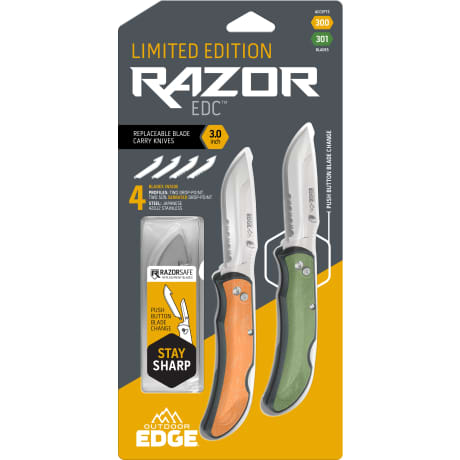 Outdoor Edge P24RX30SF2C " Razor Combo Pack