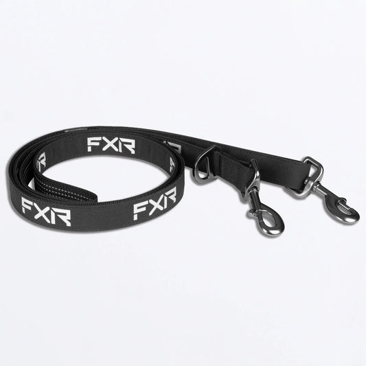 FXR Dog Leash Black and Grey