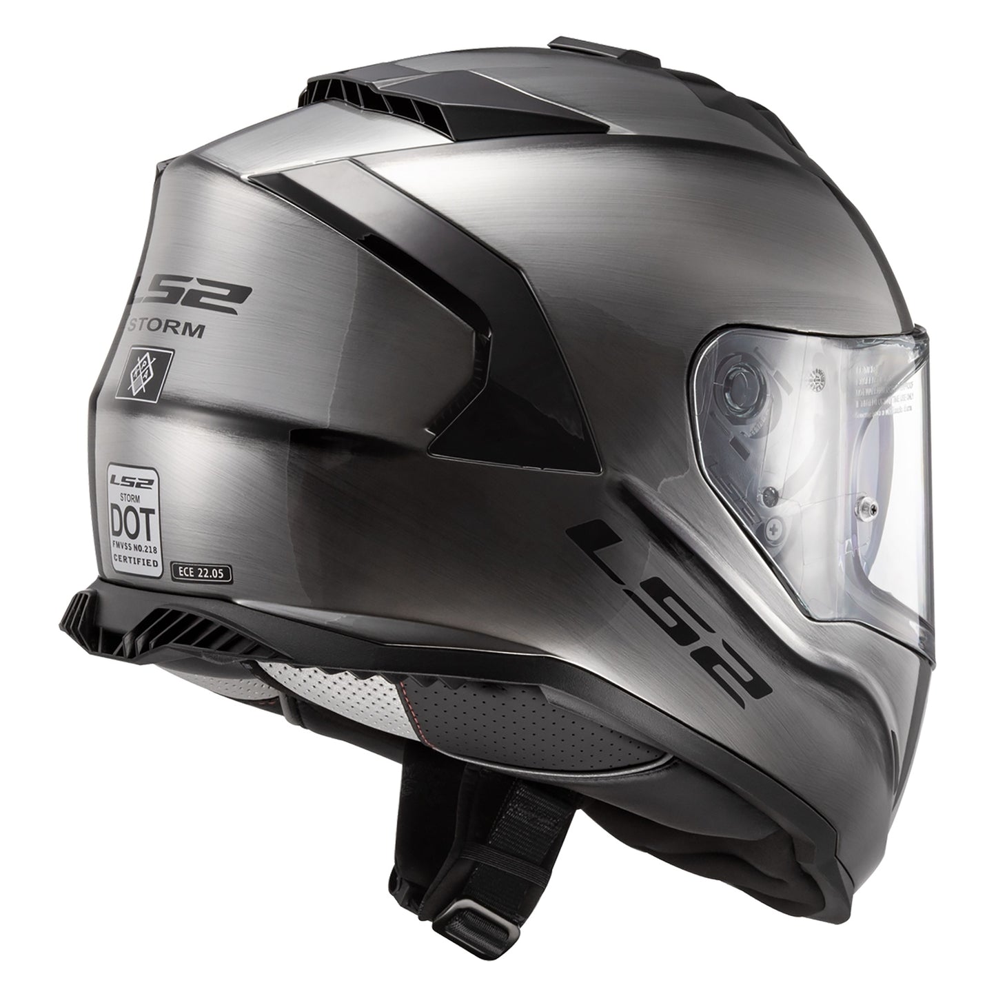LS2 Assault Helmet Glossy Brushed Alloy Size 2XL