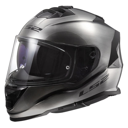LS2 Assault Helmet Glossy Brushed Alloy Size 2XL
