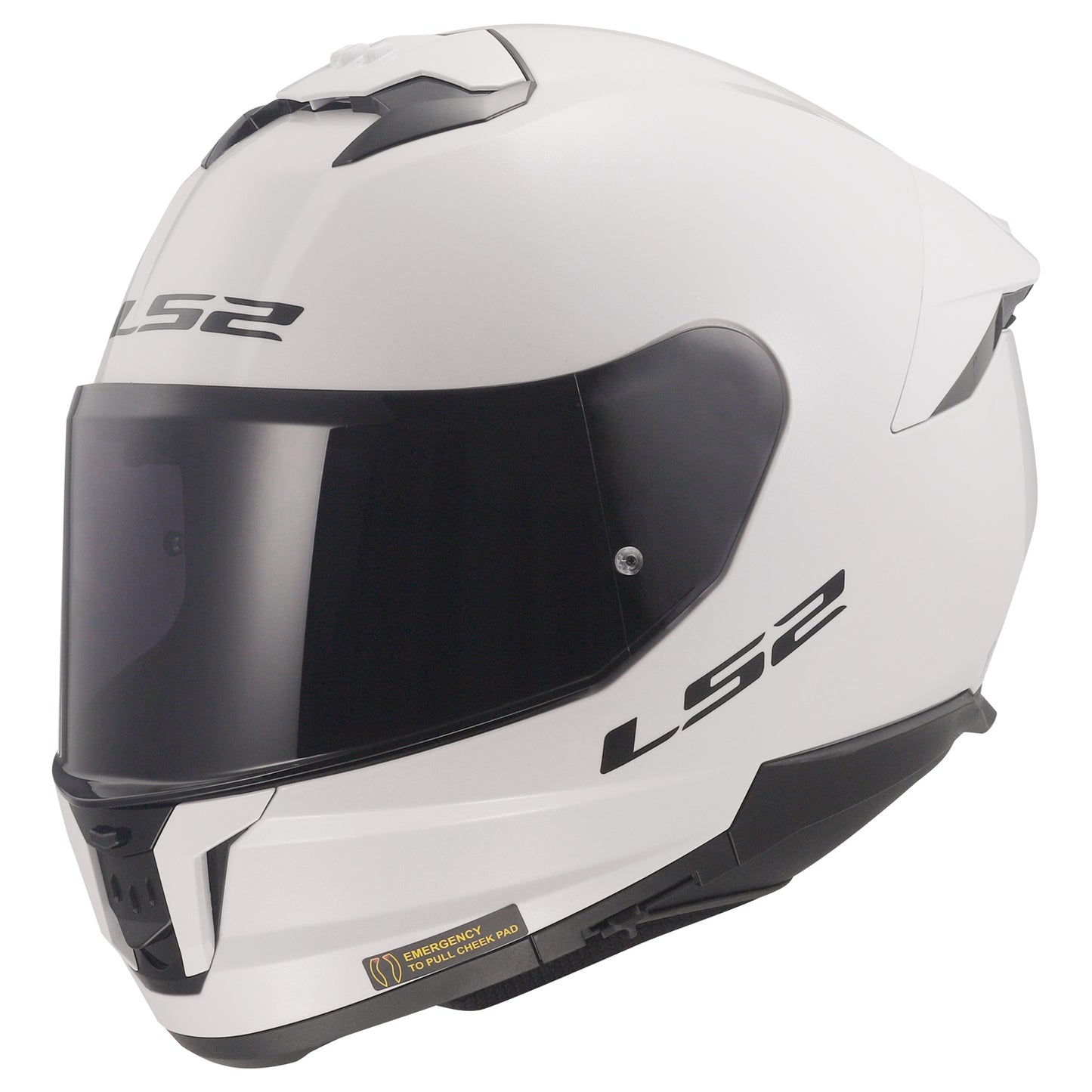 LS2 Stream II Helmet Glossy White Size M
