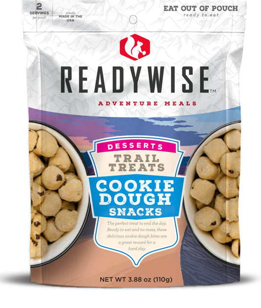 ReadyWise Trail Treats Cookie Dough Snacks