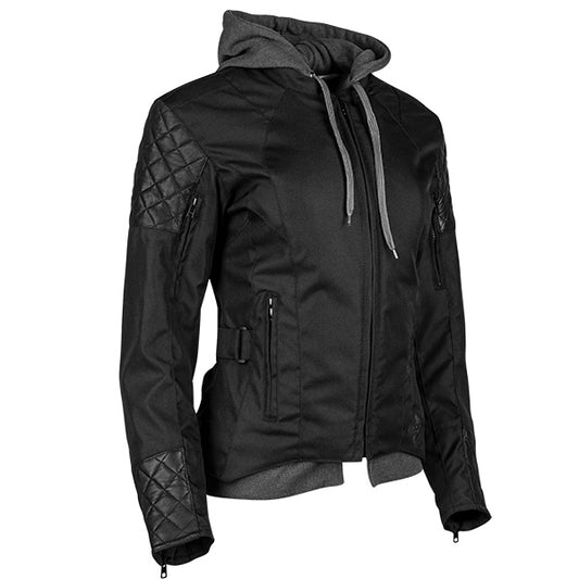 Speed and Strength Double Take Motorcycle Jacket Women's Black Size L