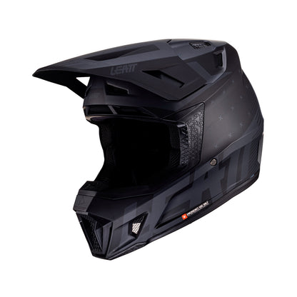 Leatt Moto 7.5 Helmet with Goggles V24 Stealth Size M