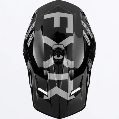 FXR Clutch Gladiator Helmet Chrome Size L