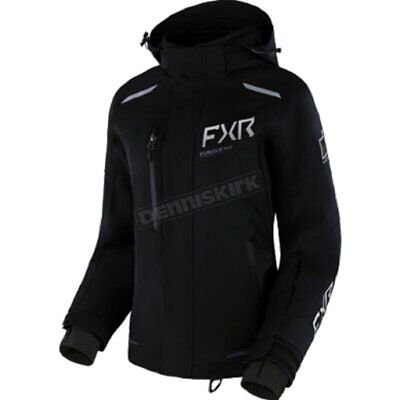 W RENEGADE FX JACKET BLACK/LT GREY SZ16
