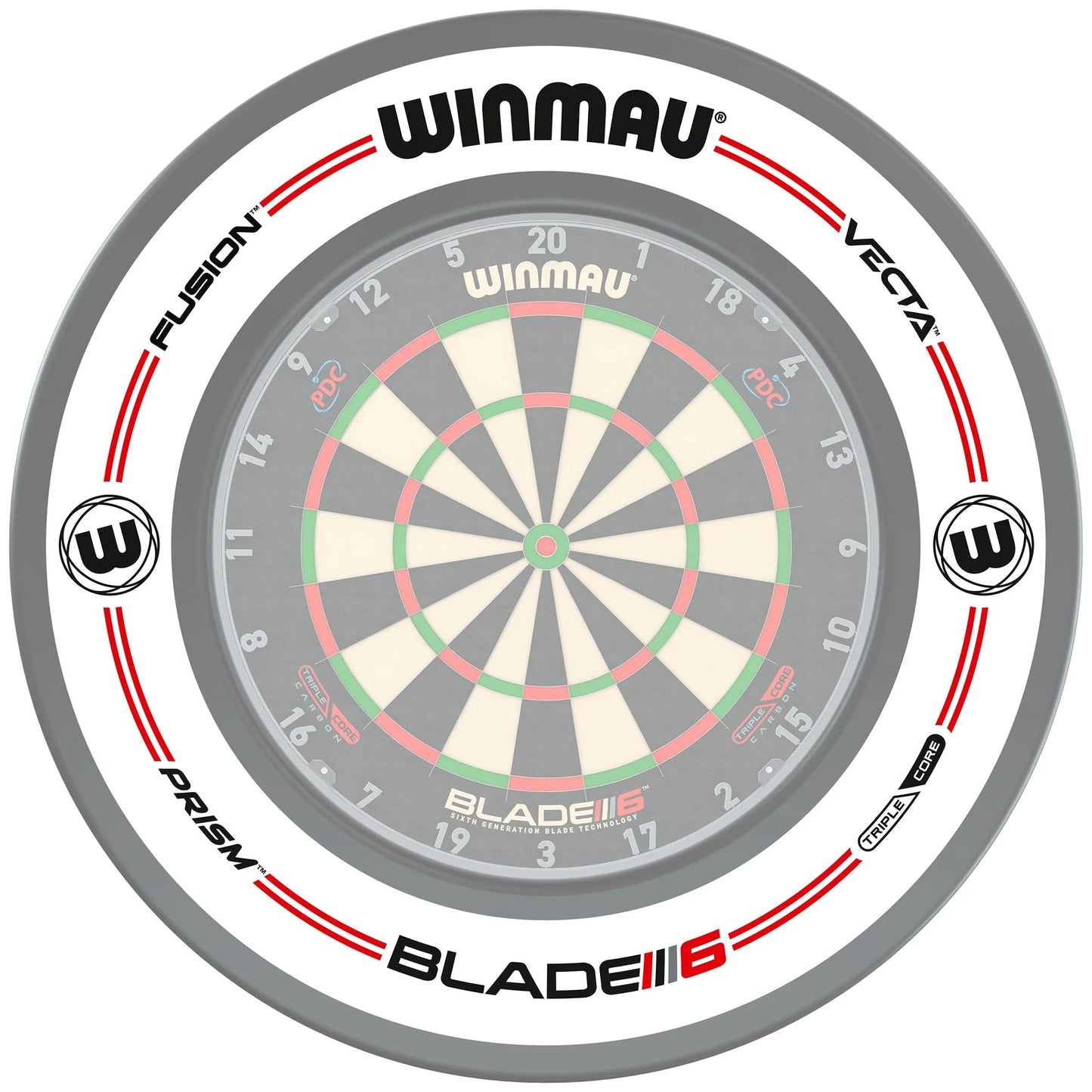 Winmau Surround White Pro-Line
