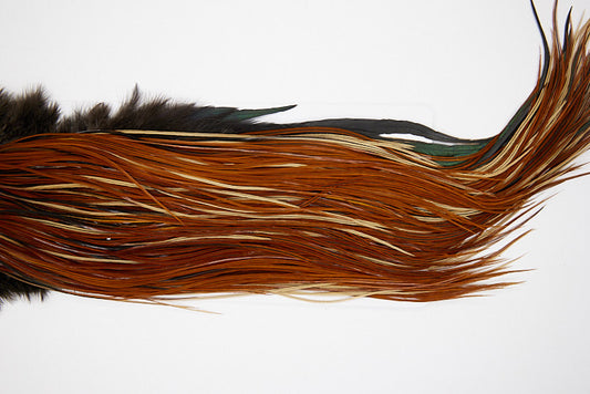 Saddle Hackle Brown 6"-8