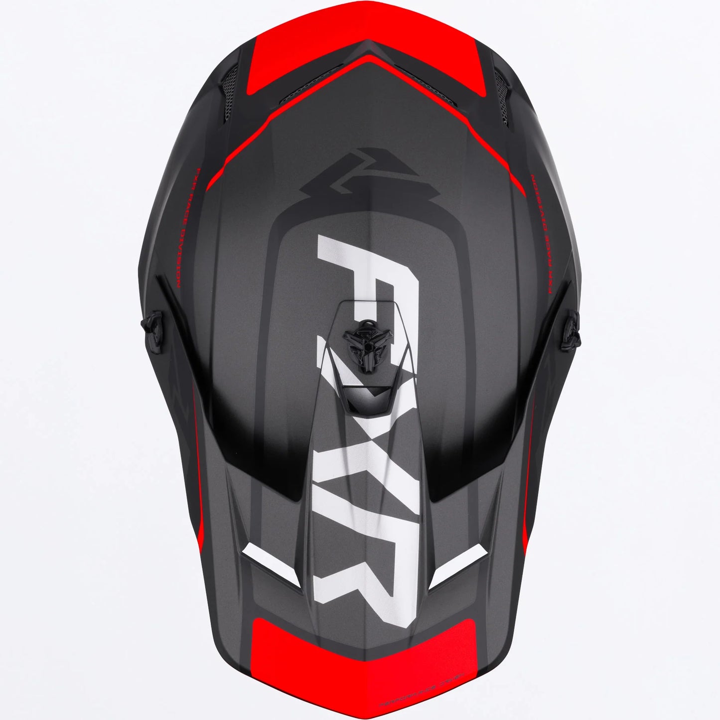 FXR Clutch EVO Helmet Black/Red Size M