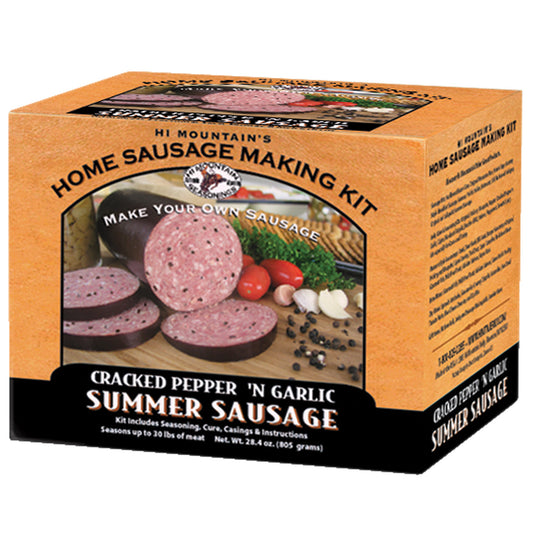 Hi Mountain Pepper and Garlic Sausage Kit