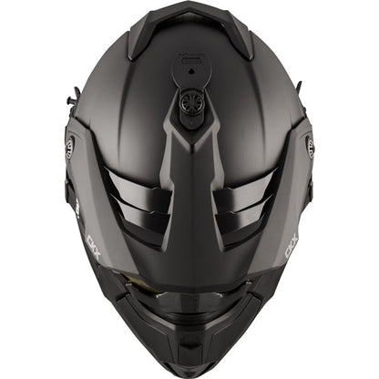 Helmet CKX Titan Original Dual Lens Solid Black Matte Size S