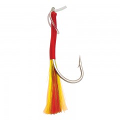 Compac Cod Feather Bait Yellow/Red 3pc