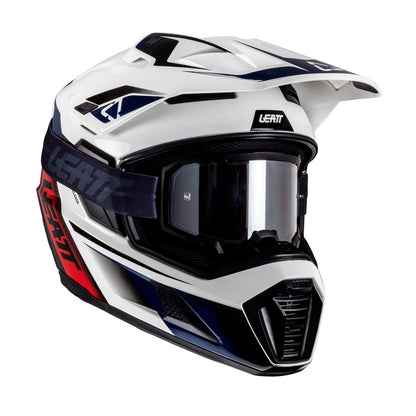 Leatt ADV 8.5 Helmet Kit V25 Royal with Goggles Size M