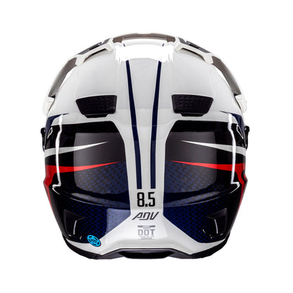 Leatt ADV 8.5 Helmet Kit V25 Royal with Goggles Size M