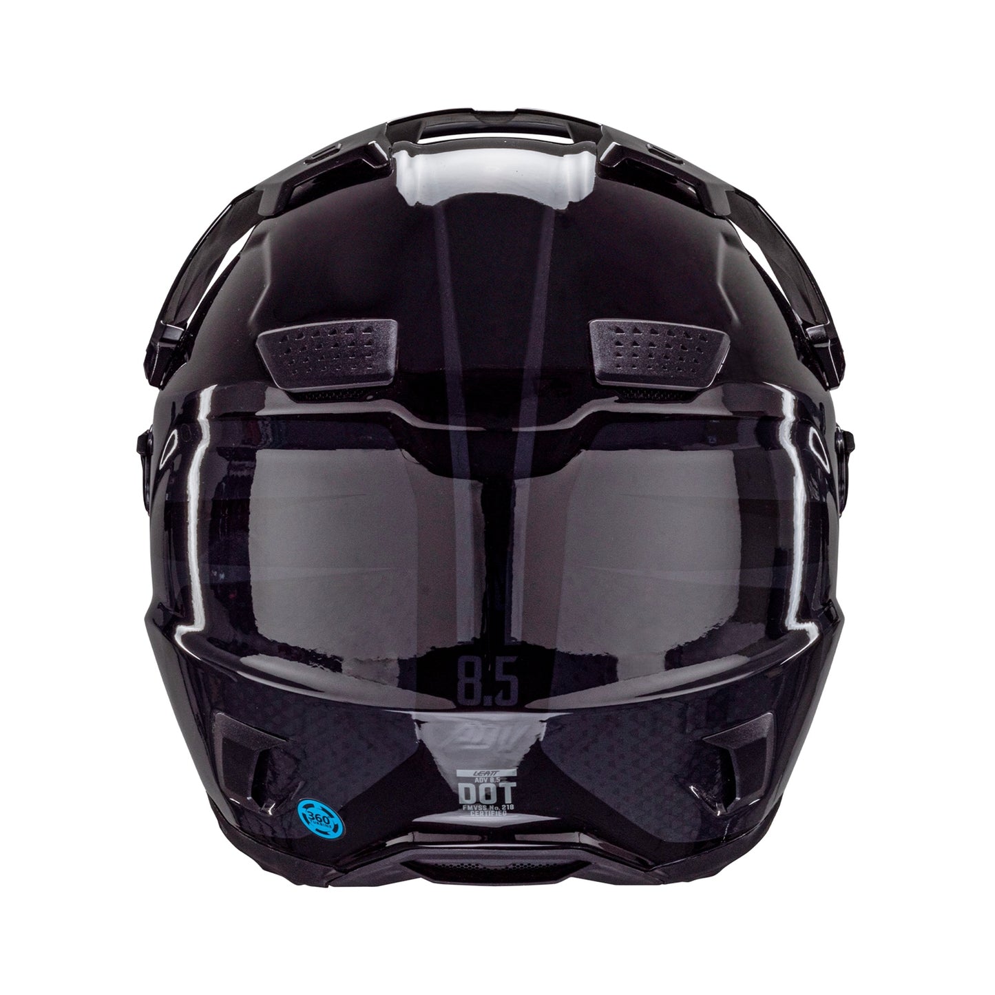 Leatt ADV 8.5 Helmet Kit V25 Stealth with Goggles Size S