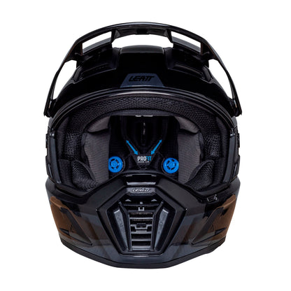 Leatt ADV 8.5 Helmet Kit V25 Stealth with Goggles Size S