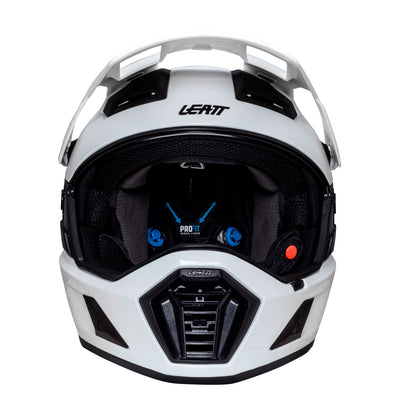 Leatt ADV 8.5 Helmet Kit V25 White with Goggles Size XL