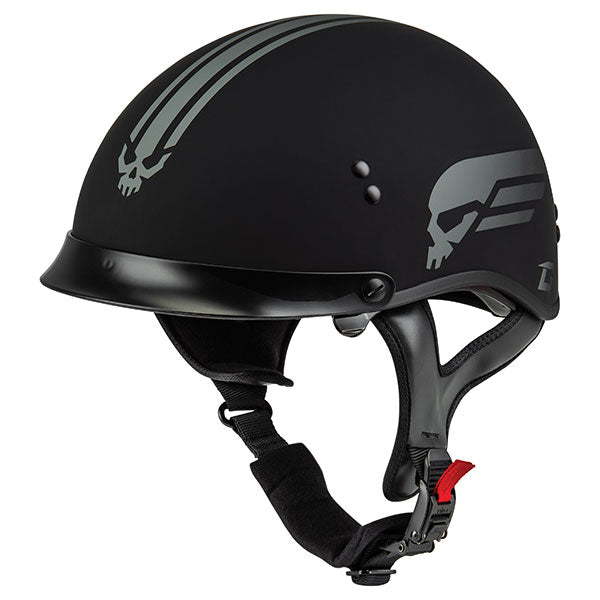 GMAX HH65 Half Helmet Corvus Matte Purple Size M