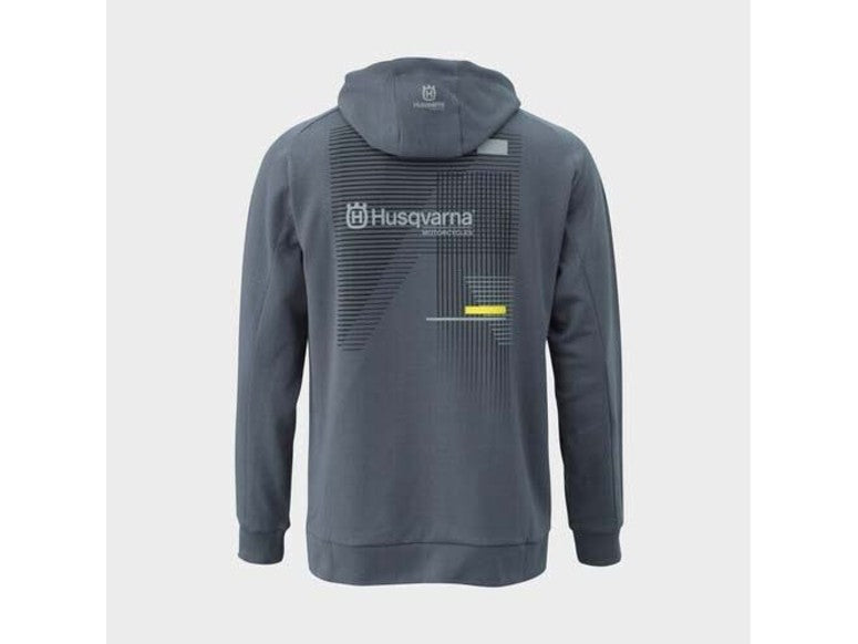 RAILED ZIP HOODIE LG