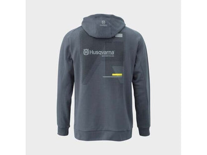 RAILED ZIP HOODIE LG