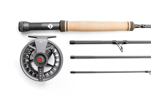 Lamson Liquid S Fly Rod Combo w/ Case 9' 8wt 4pc