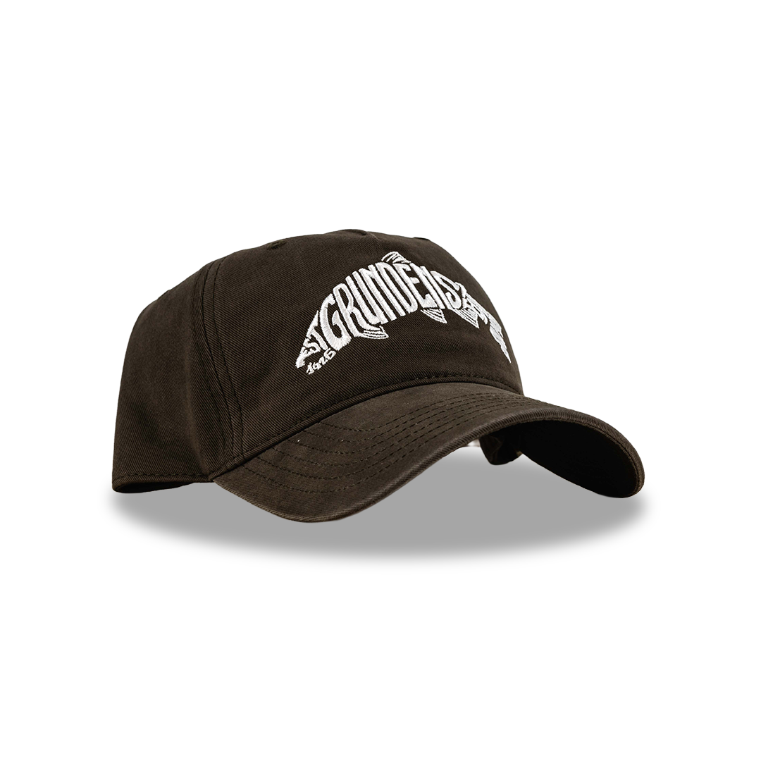 Grundens Salmon Eat Your Words Trucker Hat