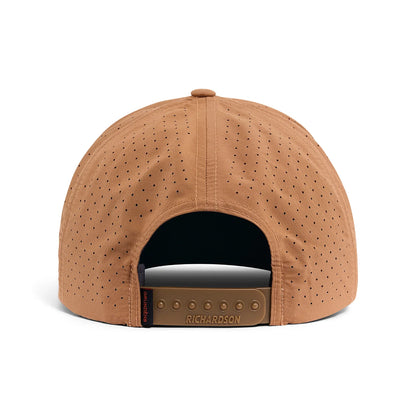 Grundens Fish Fearlessly Vented Hat Clay