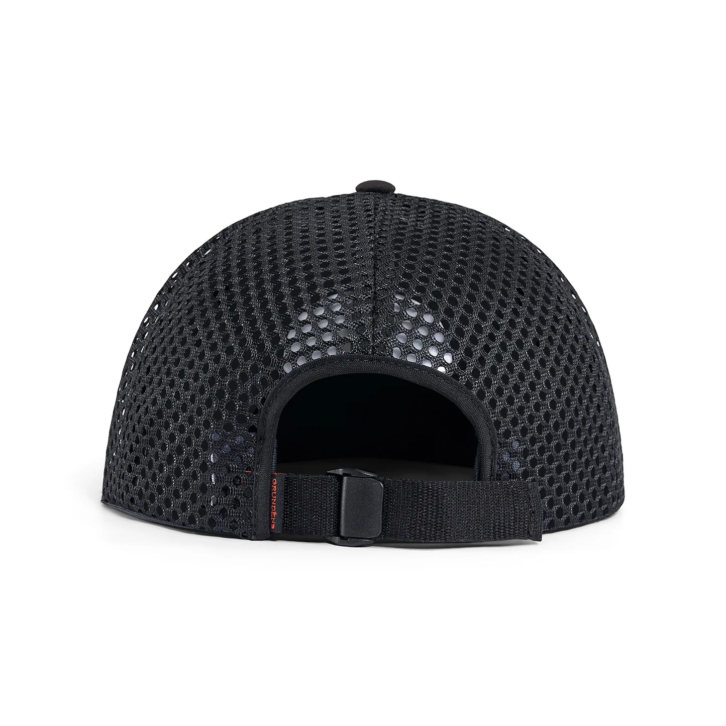 Grundens Stowaway Packable Trucker Hat Black