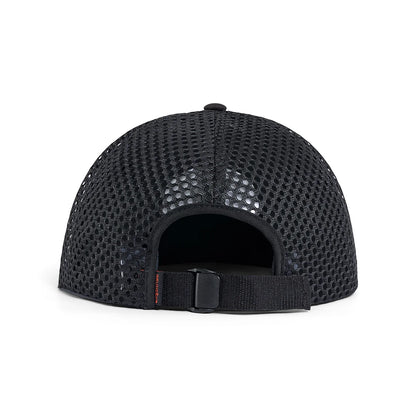 Grundens Stowaway Packable Trucker Hat Black