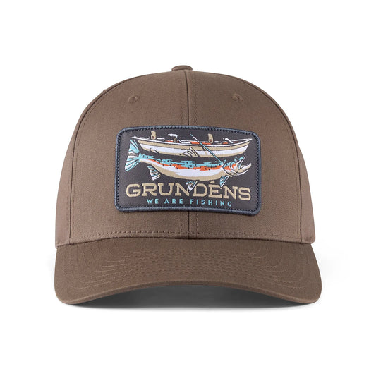 Grundens Drift Boat Trucker Cap CH/WH