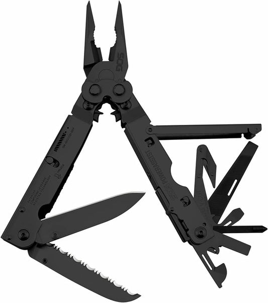 SOG B66N-CP Powerassist 16 Tool Multi-Tool With Sheath