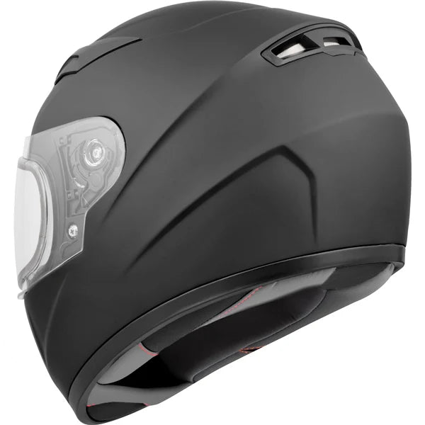 CKX RR519Y Helmet DS Solid Matte Black Children's Size L