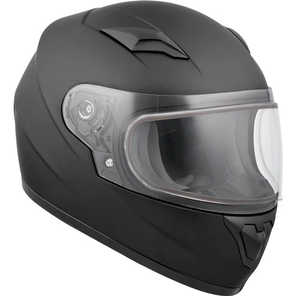 CKX RR519Y Helmet DS Solid Matte Black Children's Size L