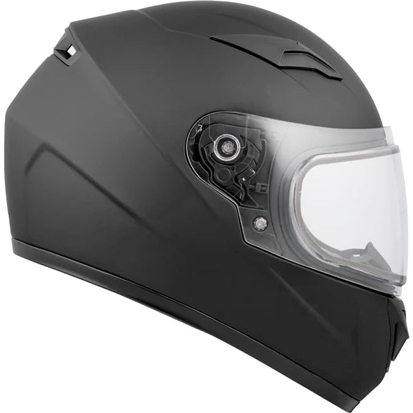 CKX RR519Y Helmet DS Solid Matte Black Children's Size L