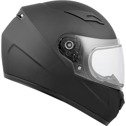 CKX RR519Y Helmet DS Solid Matte Black Children's Size L