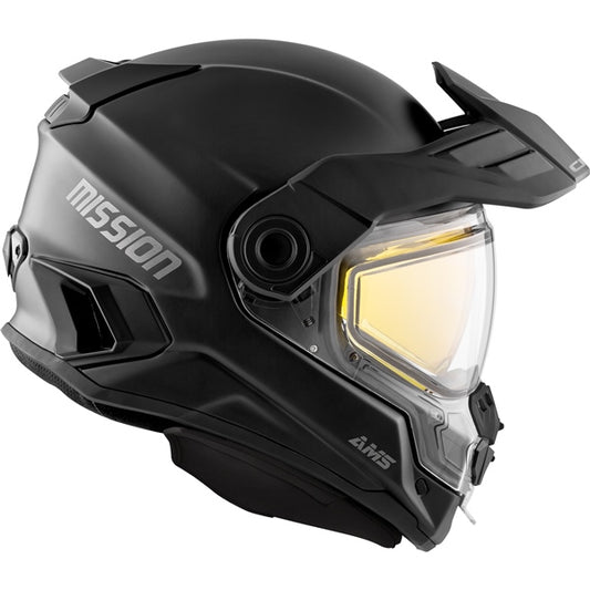 Helmet Mission Ams DL Solid Black XL CKX